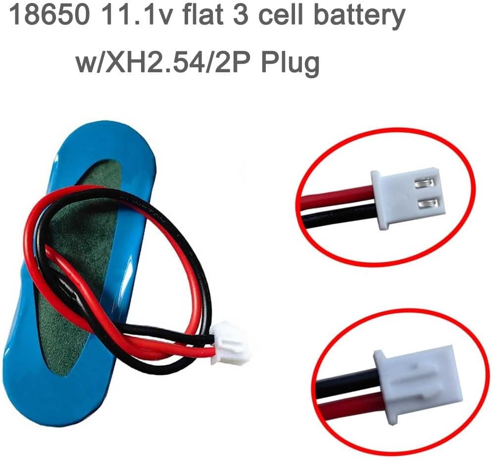 11.1v 18650 3s1p 2600mAh Rechargeable Li ion Battery Pack with XH2