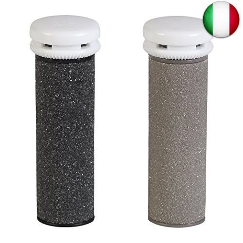 Silk'n Rulli MicroPedi Impermeabili - Medium e Coarse - Rimuove Facilmente i