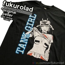 TANK GIRL HOORAY FOR HOLLYWOOD comic tankgirl UNISEX t-shirt high quality print