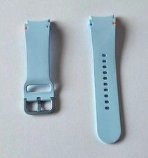 NEW OEM Light Blue Samsung Galaxy Watch FE Sport Band 20mm SMALL S/M in Bulk Pkg