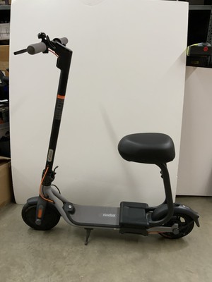 Segway Ninebot D40X 350 Watts Seated/Non-Seated Electric Scooter - Black