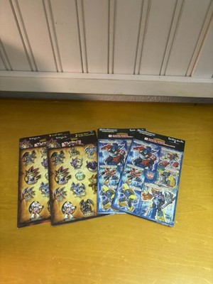YuGiOh! Yu Gi Oh Sticker Pack Kazuki Takahashi 1996 NOS  +transformer