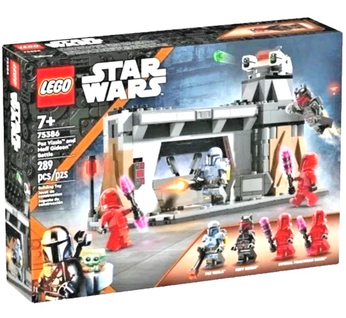 LEGO Star Wars Paz Vizsla & Moff Gideon Battle Set 75386. NIB