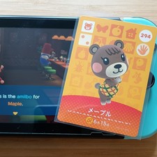 Maple 294 Animal Crossing Amiibo Card Seri...