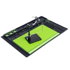 Raprance Fly Tying Mat & Storage Station, Magnetic Workspace with Tool Organizer