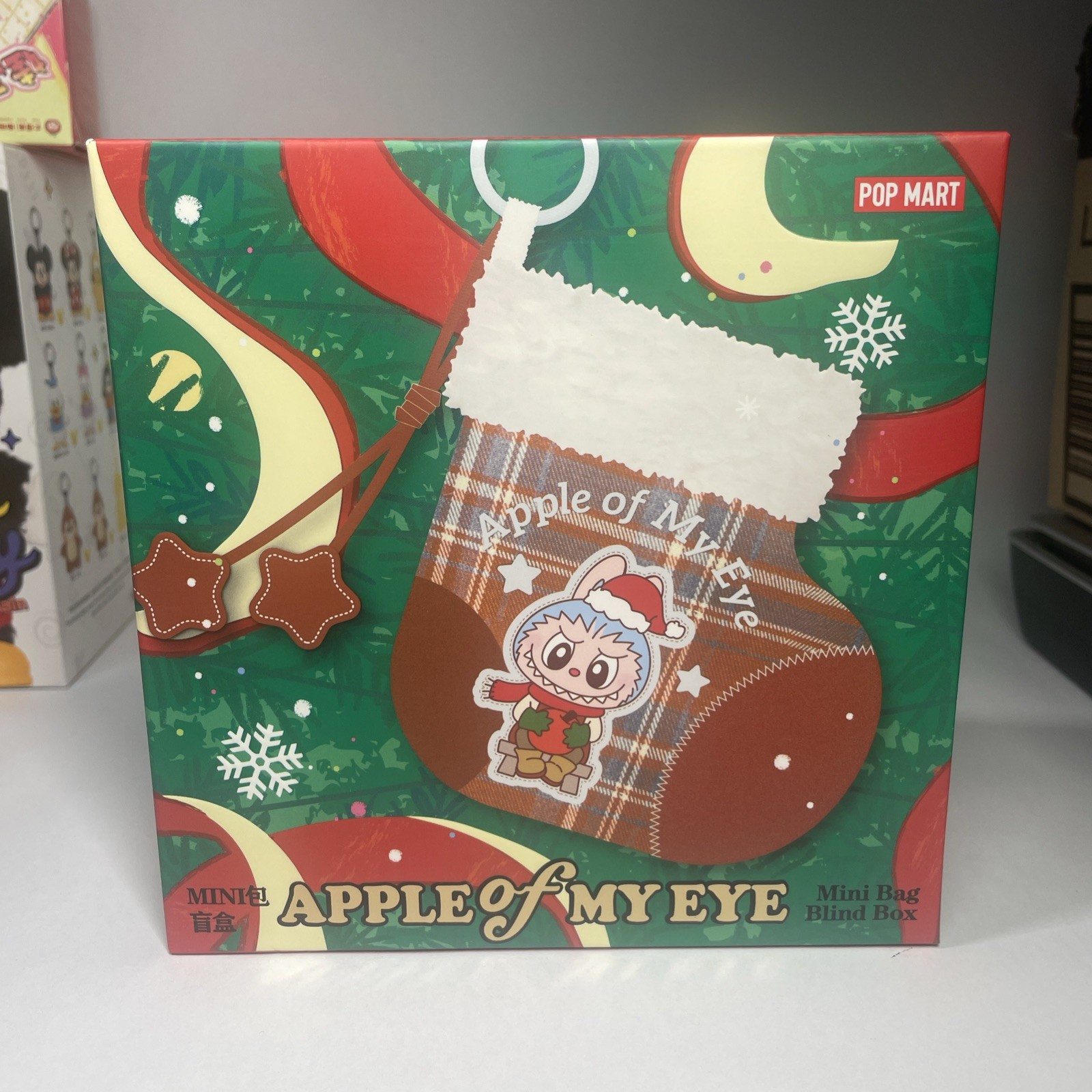 Apple Of My Eye Series-mini Bag Christmas Stockings Blind Box Toy Gift POPMART