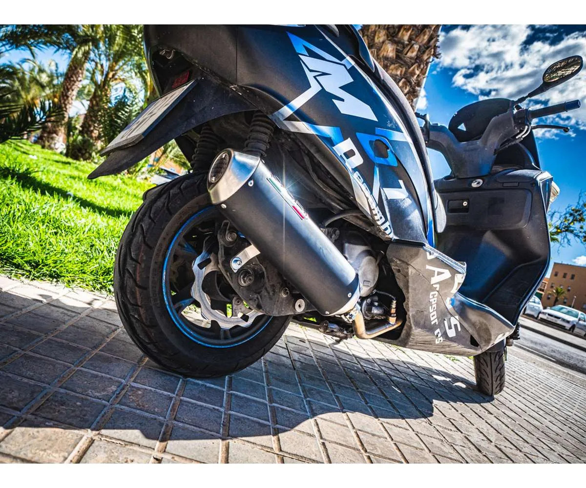 Full System Exhaust Muffler GPR Evo4 Road Kymco Downtown 350 2021 > 2023