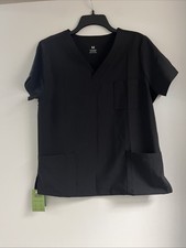 COZYFIT Scrub Top Women - Soft Stretch V-Neck with 3 Pockets Size Medium