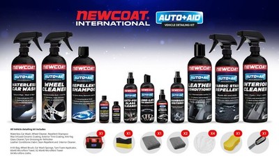 Newcoat International, Auto + Aid, Fahrzeug Detailing Kit Neu