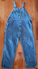 Vtg Key Imperial Aristocrat Overalls 44x29 Denim Workwear USA Carpenter EUC  2