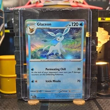 Glaceon Prismatic Evolutions Holo Pokémon TCG 025/131 Scarlet & Violet Rare