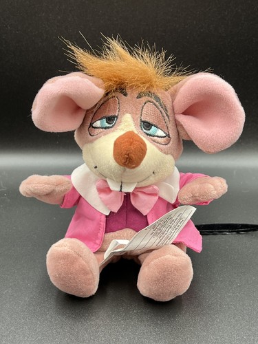 Disney Store Dormouse Alice in Wonderland Mini 8" Bean Bag Plush