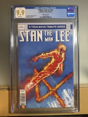 Stan Lee Fantastic Four Tribute   Stan The Man  CGC 9.9 Limited  Copies 2/60