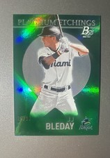 2021 Bowman Platinum - Platinum Etchings JJ Bleday #PET-16 Green /99 (RC)