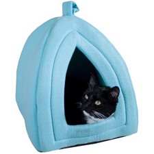 Small Cat Tent Bed - Removable Foam Cushion