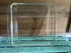 Vintage Pyrex 222 8" x 8" x 2" Square Clear Baking Dish 2 Quart Made in USA