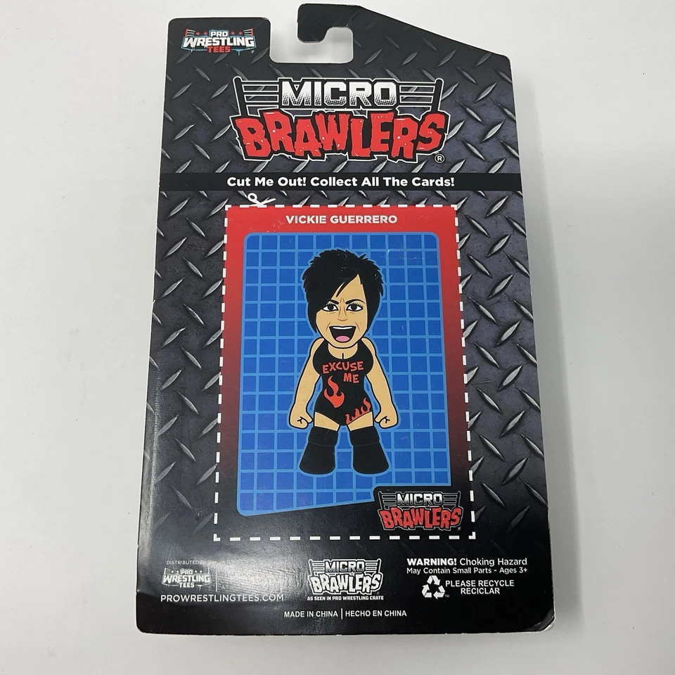 Vickie Guerrero Variant Micro Brawler ABIERTO Foto 4 de 4