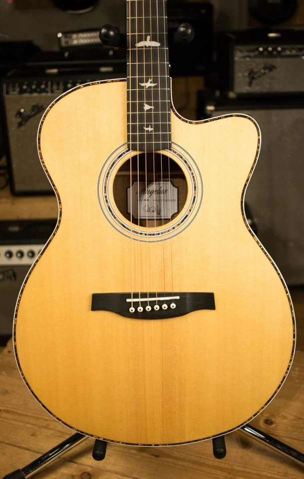 PRS SE A50E Acoustic-electric Guitar - Vintage Sunburst - Image 3 of 4