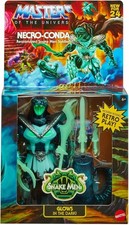 Masters of The Universe Motu Origins Necro-Conda Deluxe Snake Men Soldier Glows