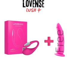 Lovense Lush 4 Bluetooth G-Spot Egg Vibrator w/ LED Tail Light + FREE GIFT