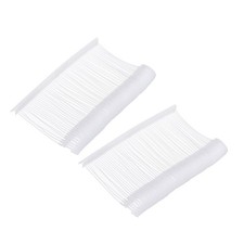 1000pcs J Hook Fasteners 2.7" White Standard Tagging Gun Refill Barb Fasteners