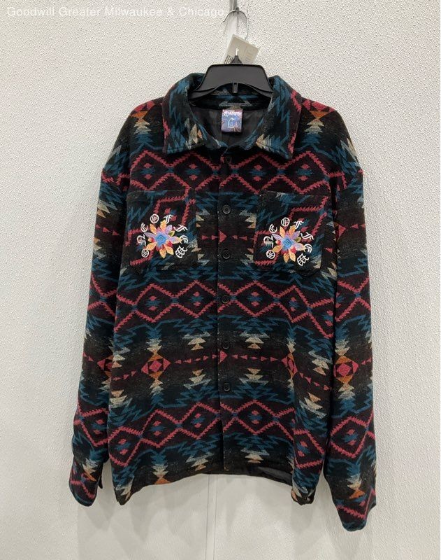 Sample Men Medium Multi-Colored Sweater - image 1