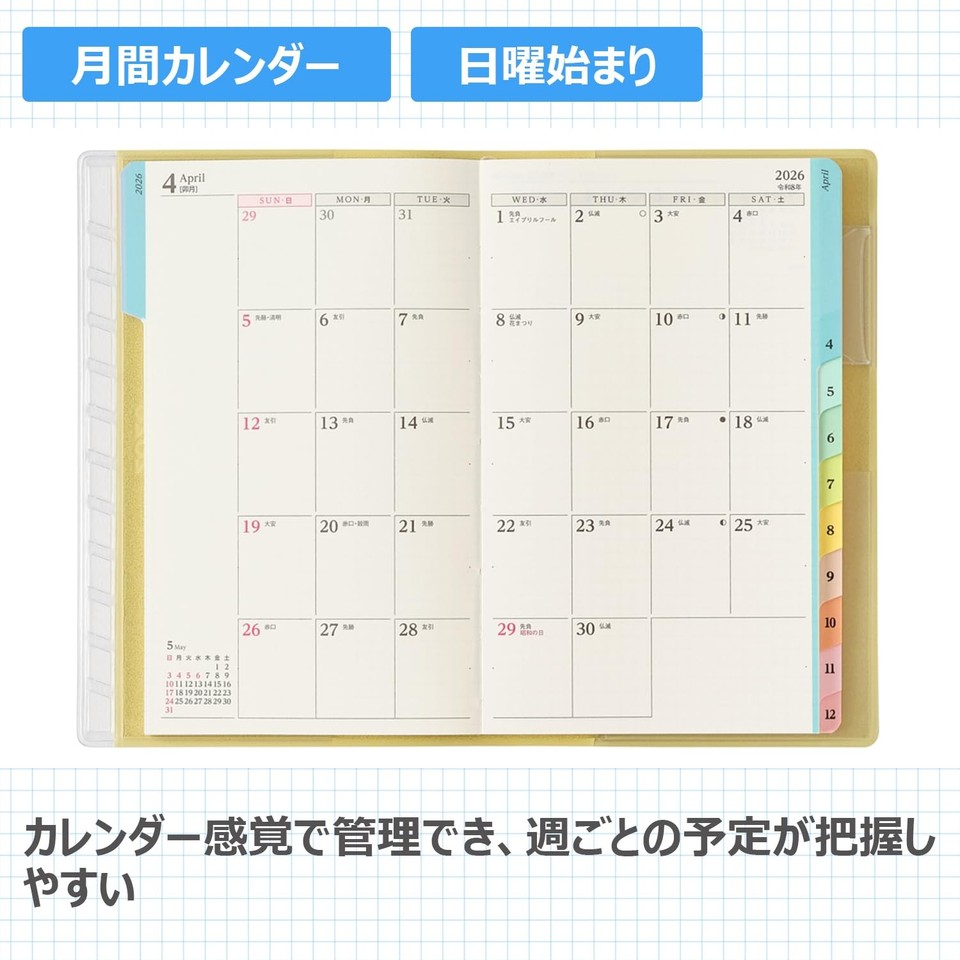 NOLTY Pagem Planner 2026 Weekly Grid Memo Pad, Lime Green, 2193 | eBay