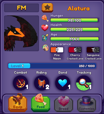 Alatura | Dragon Adventures | DA | Roblox | eBay