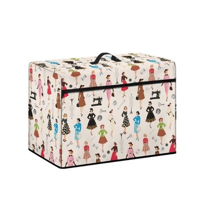Sewing Machine Covers Patterns Zipper Lightweight Portable Dust Protection Du...