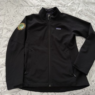 Patagonia Women Small Black Polartec Windbloc Softshell Full Zip Jacket