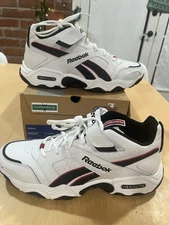 NOS In Box Vintage 90's Y2K Reebok Scrimmage Strap Training Shoes Men's Size 11