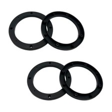 6.5" Car Speaker Spacers, ABS Fixed Speakers Ring Mounting Adapter, 2 Pairs