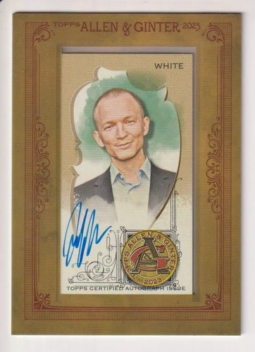 JEFFERSON WHITE 2023 TOPPS ALLEN & GINTER AUTOGAPH AUTO CARD #MA-JWH