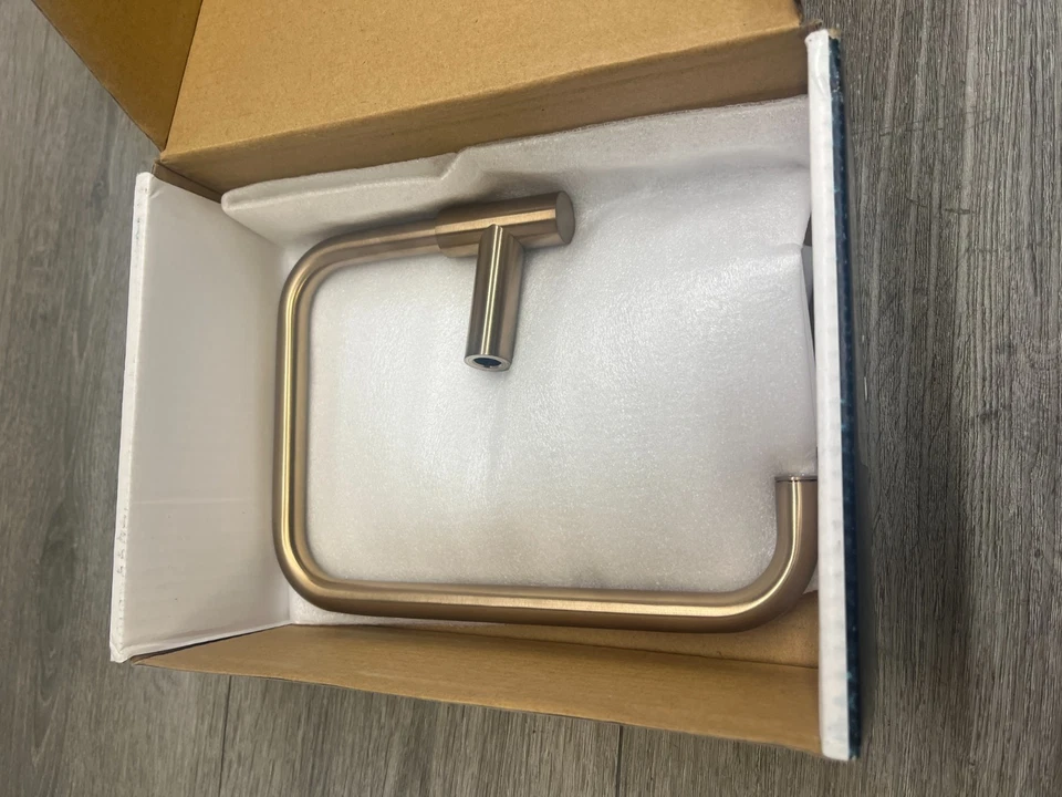 Anillo de toalla purista Kohler K-14441-BV bronce cepillado vibrante Foto 2 de 3