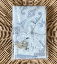 NEW Serena & Lily Wentworth Percale Euro Pillow Sham-Grey