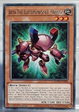 Beta the Electromagnet Warrior - Rare/Fels - MZMU-EN081 - Maze of Muertos EN/NM