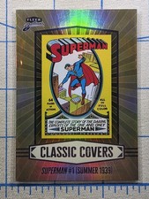 Fleer Brilliants - Superman #1 CC-2 - Classic Covers - DC Comics Card