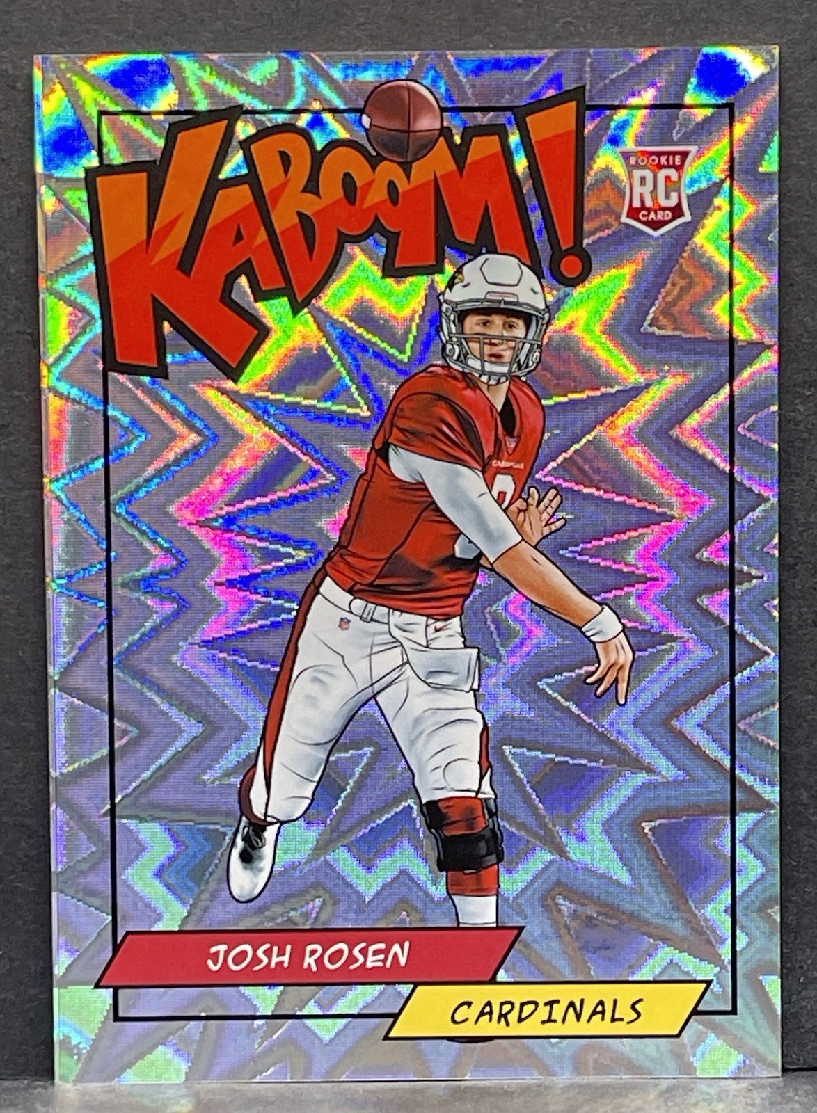 2018 Panini Josh Rosen RC Rookie Kaboom Case Hit SSP