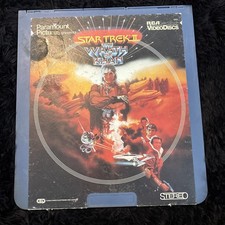 Star Trek II 2 : The Wrath of Khan - CED RCA SelectaVision VideoDisc