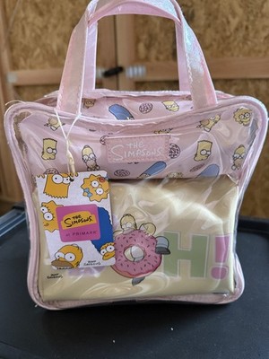 The Simpsons Homer Donut Doh!  Cosmetic Makeup Travel Bag Primark Exclusive NWT