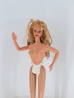 Vintage Barbie Doll 1990s Mattel – Blonde Hair Green Eyes Nude