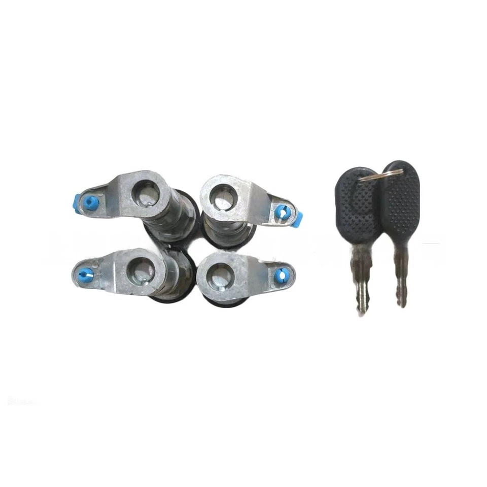 Lock Kit Van Door Repair Door Lock Cylinder Plastic+Metal Direct Replacement - Image 3 of 4