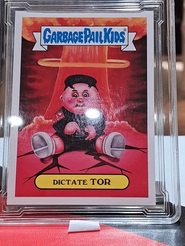 2017 Garbage Pail Kids Adam-Geddon Nuclear #4b Dictate Tor GPK PSA 10 Gem Mint - Picture 2 of 19