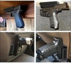 Magnetic Gun Mount Holder - Magnet Holster Concealed in Car Wall Desk