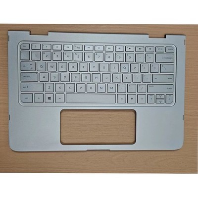 For HP Spectre Pro x360 G2 13-4000 TPN-Q157 Laptop Palmrest Upper Shell Keyboard