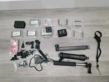 Go Pro Hero 3 Plus Waterproof Protective Case and Accessories 