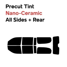 Precut Window Film Car Nano Ceramic Any % Tint for Jeep Grand Wagoneer 2023-2025