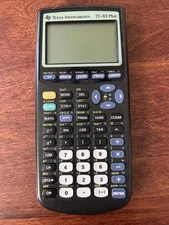 Texas Instruments TI-83 Plus Graphing Calculator - Black (83PL/TBL/1L1/A)
