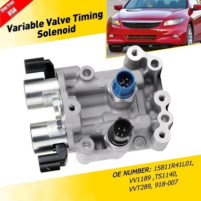Variable Valve Timing VVT Solenoid 15811-R41-L01 For 08-12 Honda Accord L4 2.4L