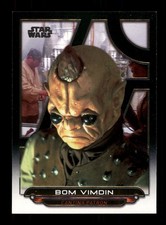 Bom Vimdin ANH-43 Galactic Files Star Wars: Attack Of The Clones Trading Card TC